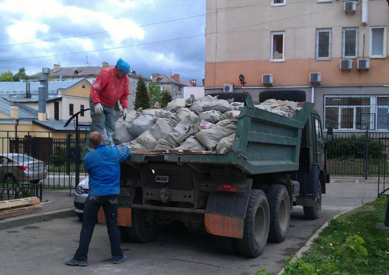 Вывоз мусора из новостройки в Мценске – ПроМусор, контейнеры, уборка и грузчики от 2127 руб