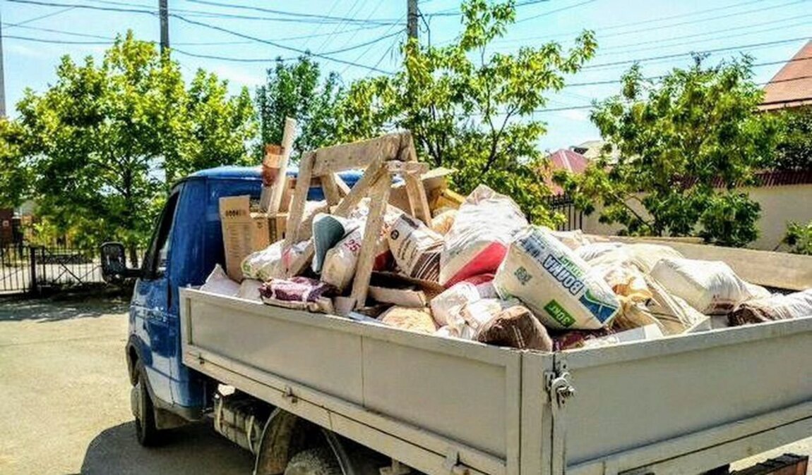Вывоз мусора Газелью в Мценске в октябре