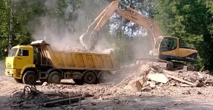 Вывоз бетонного боя и ЖБИ отходов в Мценске от ПроМусор, цена от 2734 руб., утилизация и переработка