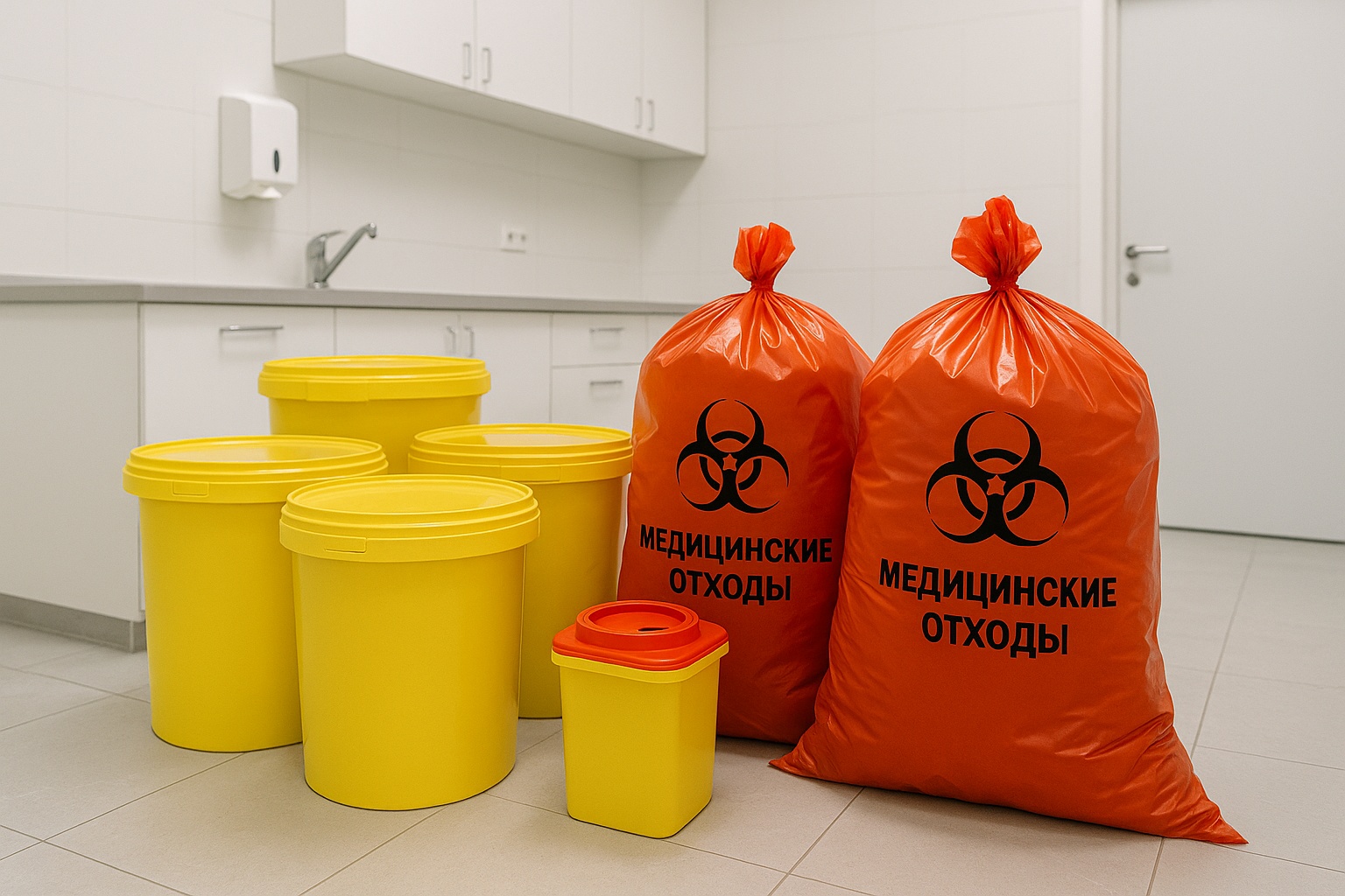 Утилизация медицинских и биологических отходов в Мценске – вывоз, сбор, лицензия, цены от 12 руб. – ПроМусор