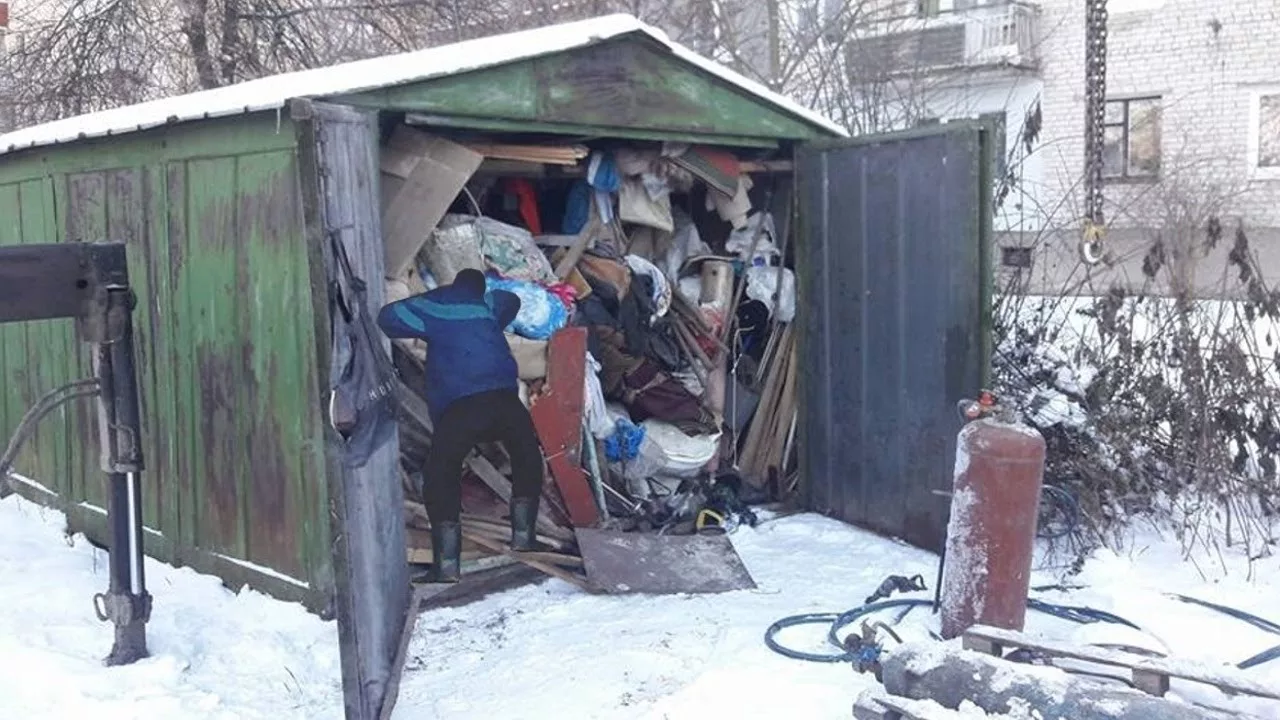 Вывоз мусора из гаража с гарантией чистоты в Мценске в октябре